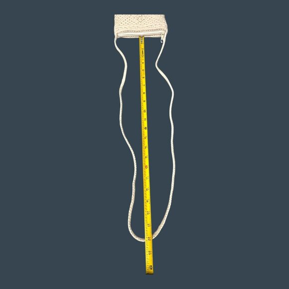 Pacific Connections Macrame Crossbody Bag Woven Shoulder Purse California Lot - Picture 8 of 12